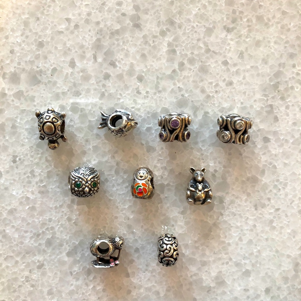 Pandora charms-sterling silver